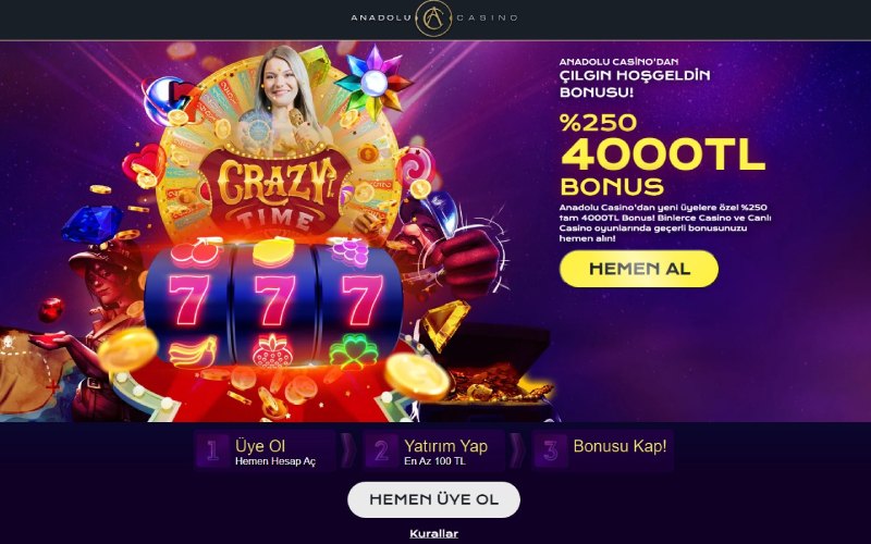 Anadolucasino Bonusları, Her Gün Bonus Avantajları