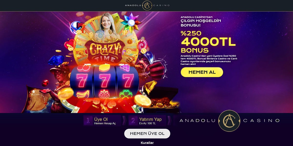 Anadolucasino Bonus, Anadolu Casino Bonusları
