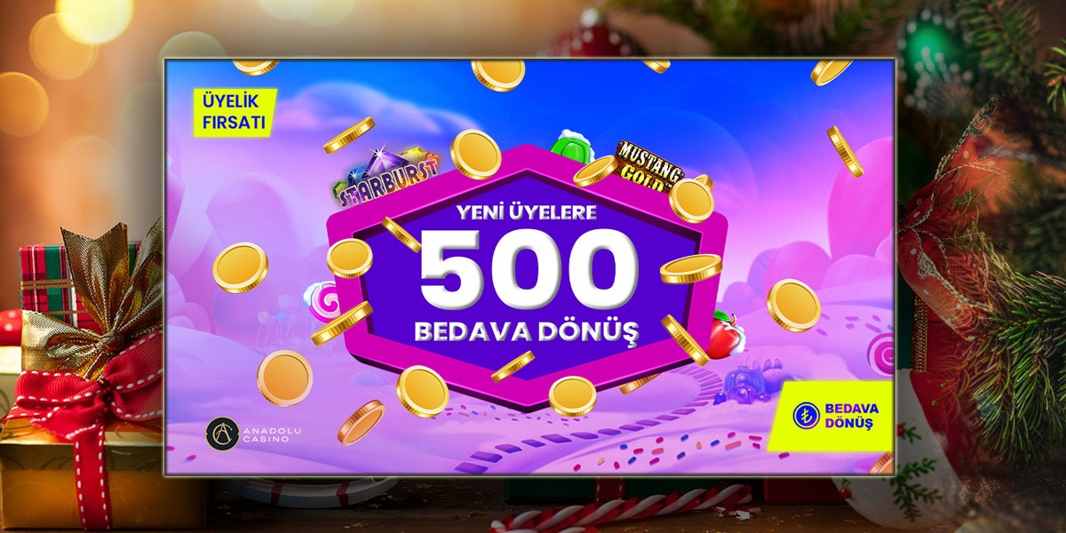 Anadolucasino Bedava Dönüş, Anadolu Casino Yılbaşı Bonusu