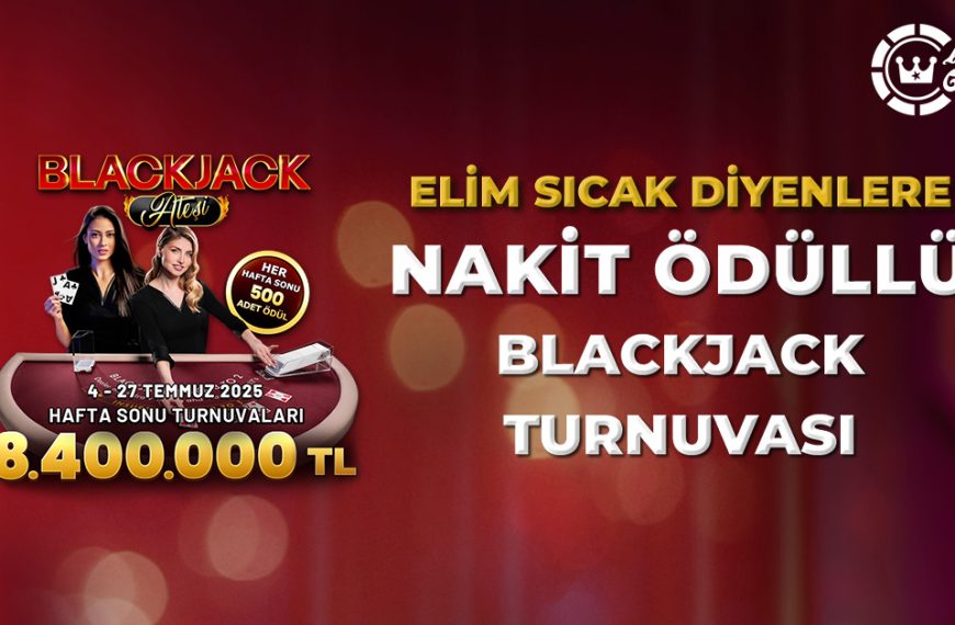 Anadolu Casino Blackjack Turnuvası, 8 Milyon TL Toplam Ödül